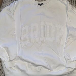 THE BAR BRIDE CREWNECK SIZE XL